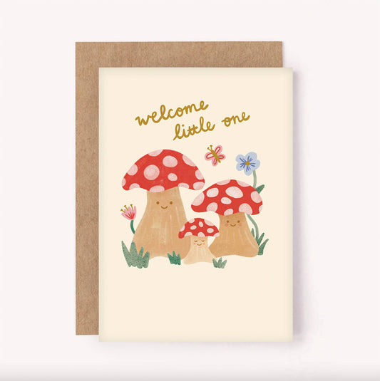 New Baby Card - Welcome Little One