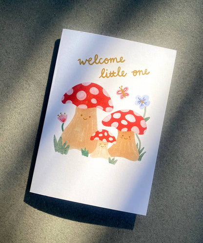 New Baby Card - Welcome Little One