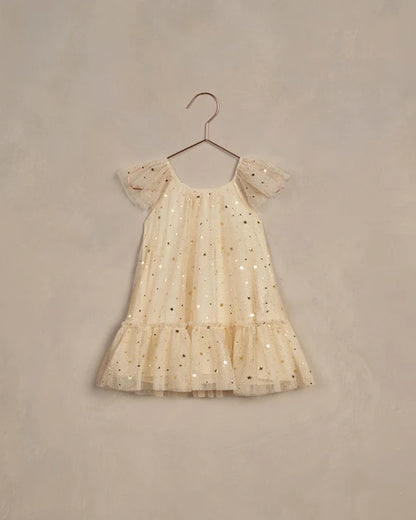 Edie Dress - Champagne Stars