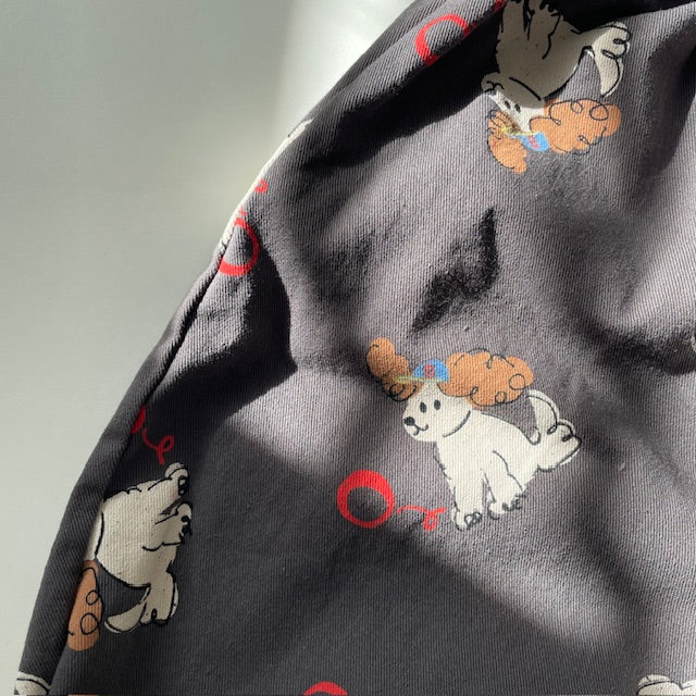 Balloon Trousers - Puppy Print