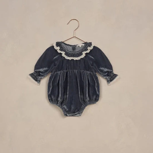 Adeline Romper - Midnight