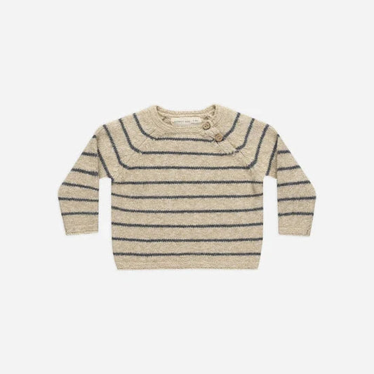 Ace Knit Sweater - Indigo Stripe