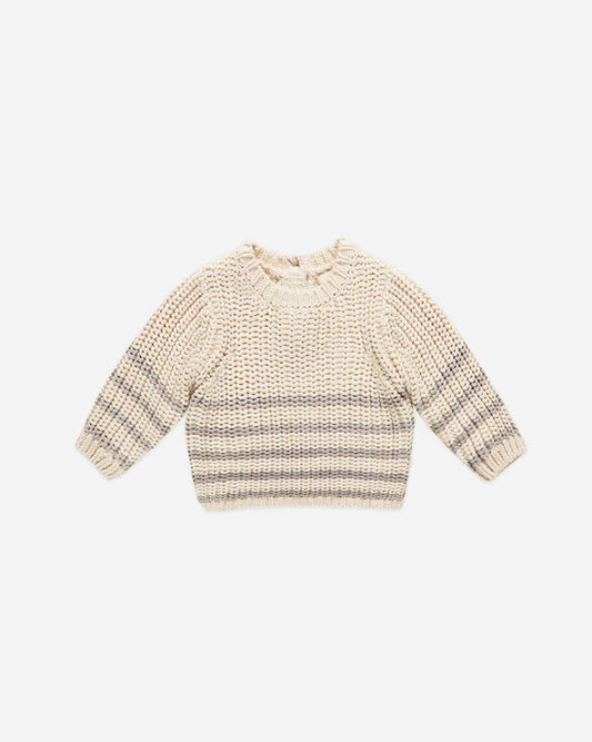 Rex Sweater - Fog Stripe